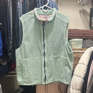 Fraternity Collection Mint Green Fleece Vest